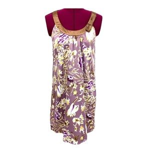 NWT Vertigo Paris Dress Mini Halter Trapeze Cut M NWT